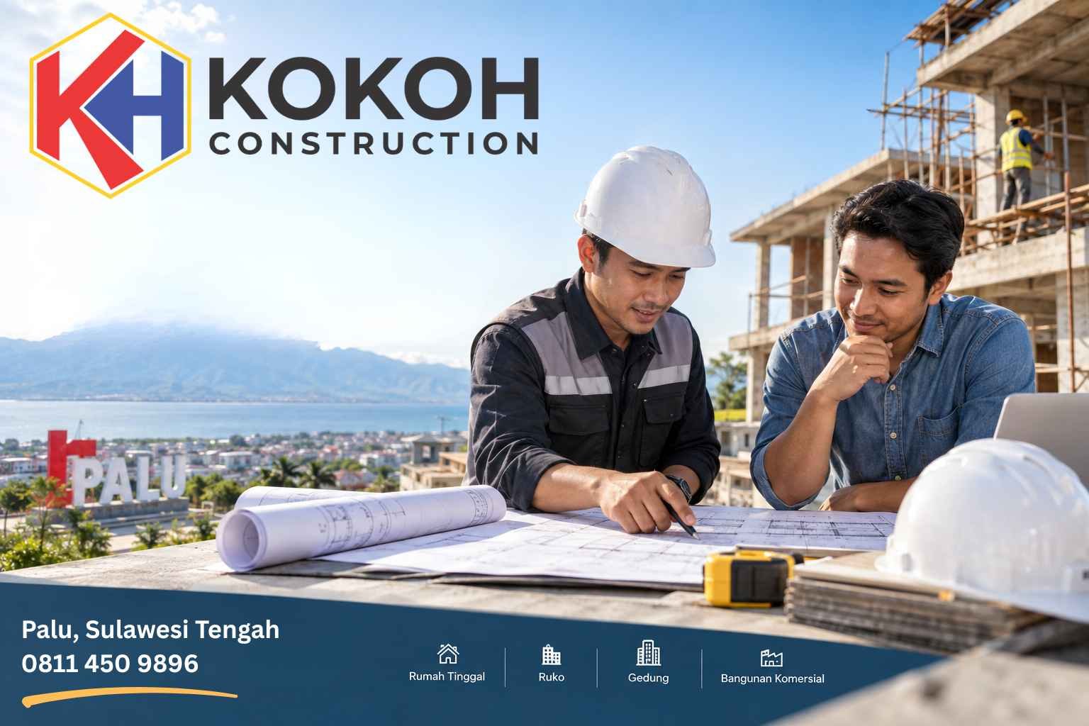 Jasa Kontraktor Bangunan di Palu: Panduan Memilih Kontraktor yang Tepat - KOKOH Construction Palu | Bangunan indah dan kuat dengan KOKOH Construction